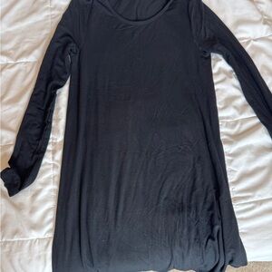 Madewell Black Relaxed Tunic Top